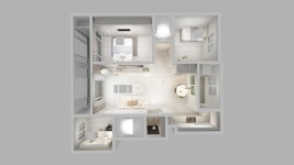 광주광역시 남구 무등파크맨션3차2단지아파트 32평 모던 인테리어 - 한샘