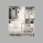 광주광역시 북구 동림푸른 주공4단지 31평 모던 인테리어 - 한샘