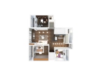 광주광역시 북구 두암3차 무등파크맨션 33평 모던 인테리어 - 한샘