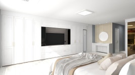 광주광역시 남구 모아엘가아파트 45평 모던 인테리어 - 한샘