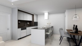 광주광역시 북구 광주첨단2지구 호반베르디움 1단지 34평 모던 인테리어 - 한샘