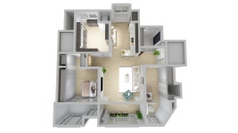 광주광역시 북구 지에스그린자이1차아파트 33평 모던 인테리어 - 한샘