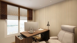 부산광역시 수영구 센텀비치푸르지오 28평 모던 인테리어 - 한샘