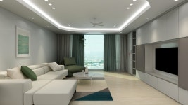 부산광역시 기장군 이진캐스빌블루 1차아파트 34평 모던 인테리어 - 한샘