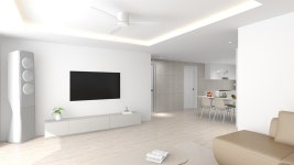 경기도 안양시 동안구 호계2차현대홈타운 32평 모던 인테리어 - 한샘