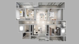 부산광역시 금정구 롯데캐슬골드1단지 41평 내추럴 인테리어 - 한샘