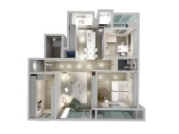 경기도 군포시 우방목련아파트 32평 모던 인테리어 - 한샘