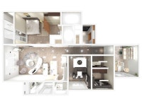 부산광역시 기장군 이진캐스빌블루 1차아파트 44평 모던 인테리어 - 한샘