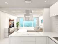 광주광역시 광산구 첨단3-3차 호반리젠시빌 32평 심플&미니멀 인테리어 - 한샘