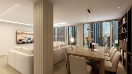 부산광역시 기장군 이지 더원1차 아파트 32평 모던 인테리어 - 한샘