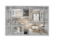 경기도 군포시 주공4단지아파트 24평 심플&미니멀 인테리어 - 한샘