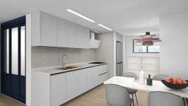 광주광역시 북구 광주용봉2휴먼시아 34평 모던 인테리어 - 한샘