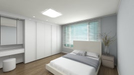 대구광역시 수성구 만촌1차우방타운 34평 심플&미니멀 인테리어 - 한샘