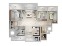 대구광역시 수성구 대우트럼프월드수성아파트 45평 모던 인테리어 - 한샘