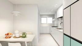 대구광역시 북구 복현푸르지오 32평 모던 인테리어 - 한샘