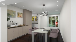 대전광역시 서구 크로바아파트 57평 모던 인테리어 - 한샘