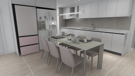 대구광역시 북구 SD 아이프라임 강북 33평 모던 인테리어 - 한샘