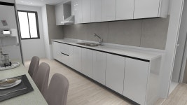 대구광역시 북구 SD 아이프라임 강북 33평 모던 인테리어 - 한샘