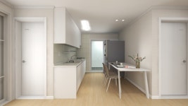 대구광역시 북구 태전3차우방타운 24평 심플&미니멀 인테리어 - 한샘