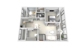 경기도 평택시 금호타운서정마을 32평 심플&미니멀 인테리어 - 한샘