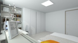 경상북도 경산시 하양3차우방타운 34평 내추럴 인테리어 - 한샘