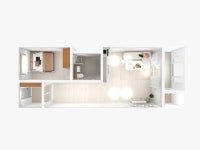 광주광역시 광산구 송정동모아아파트 18평 모던 인테리어 - 한샘