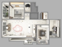 전북특별자치도 전주시 덕진구 한신휴플러스아파트 33평 모던 인테리어 - 한샘
