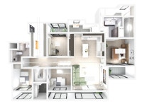 경상북도 구미시 현진에버빌엠파이어아파트 48평 심플&미니멀 인테리어 - 한샘
