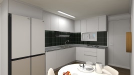 대구광역시 수성구 시지태왕하이츠 25평 심플&미니멀 인테리어 - 한샘