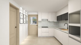 광주광역시 북구 동림푸른마을주공3단지아파트 24평 내추럴 인테리어 - 한샘