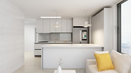 경기도 과천시 렉스타운 28평 심플&미니멀 인테리어 - 한샘