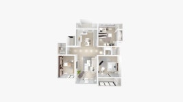 대구광역시 중구 태왕아너스스카이 아파트 33평 심플&미니멀 인테리어 - 한샘