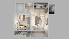 부산광역시 동래구 사직2차삼정그린코아아파트 19평 심플&미니멀 인테리어 - 한샘