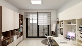 경상남도 진주시 들말한보타운 43평 심플&미니멀 인테리어 - 한샘