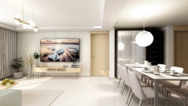 경기도 양평군 양평다문지구반도유보라아이비파크 33평 내추럴 인테리어 - 한샘