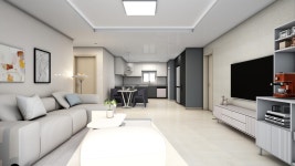 경기도 수원시 팔달구 수원센트럴아이파크자이 34평 모던 인테리어 - 한샘