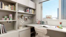 부산광역시 연제구 레이카운티 34평 심플&미니멀 인테리어 - 한샘