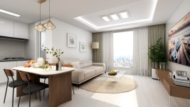 경기도 평택시 평택고덕A3블록신혼희망타운 23평 내추럴 인테리어 - 한샘