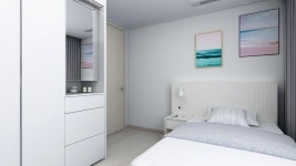 경기도 평택시 평택 고덕국제신도시 디에트르 리비에르 34평 내추럴 인테리어 - 한샘