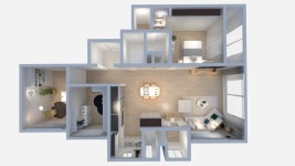 부산광역시 연제구 레이카운티 35평 심플&미니멀 인테리어 - 한샘