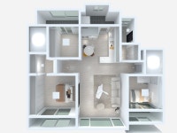 인천광역시 연수구 송도풍림아이원2단지아파트 33평 심플&미니멀 인테리어 - 한샘