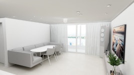 경기도 고양시 덕양구 능곡현대홈타운1차아파트 33평 심플&미니멀 인테리어 - 한샘