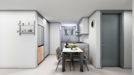 부산광역시 연제구 레이카운티 34평 심플&미니멀 인테리어 - 한샘