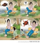 자신이 행복한 샮을 살고 있다고 느끼는 순간 > 유머방 | 뀨잉넷 - 온세상 모든 웹코믹이 모이는 곳 자신이-행복한-샮을-살고-있다고-느끼는