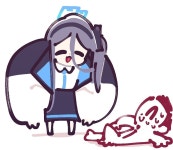 블루아카)삐삐쀼쀼 아리스 > 베스트 | 뀨잉넷 - 온세상 모든 웹코믹이 모이는 곳 블루아카삐삐쀼쀼-아리스