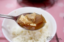 ::항정살 된장찌개 / 자취생요리:: 항정살을 넣어끌여 더욱 구수한 항정살된장찌개 , 보글보글 맛있는 저녁식사 !