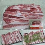 콩나물무침 곁들인~녹차 삼겹살구이 - 딸에게#