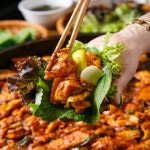 황사를 이기는 건강음식 돼지고기듬뿍 김치찌게