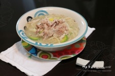 들깨 닭칼국수 - 주말 별미요리