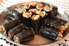 매콤한 땡초김밥만들기